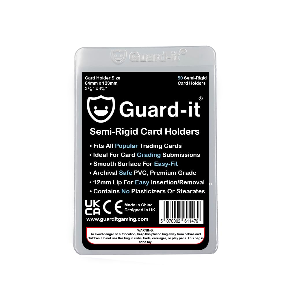 Semi-rigid Card Holders – Clear