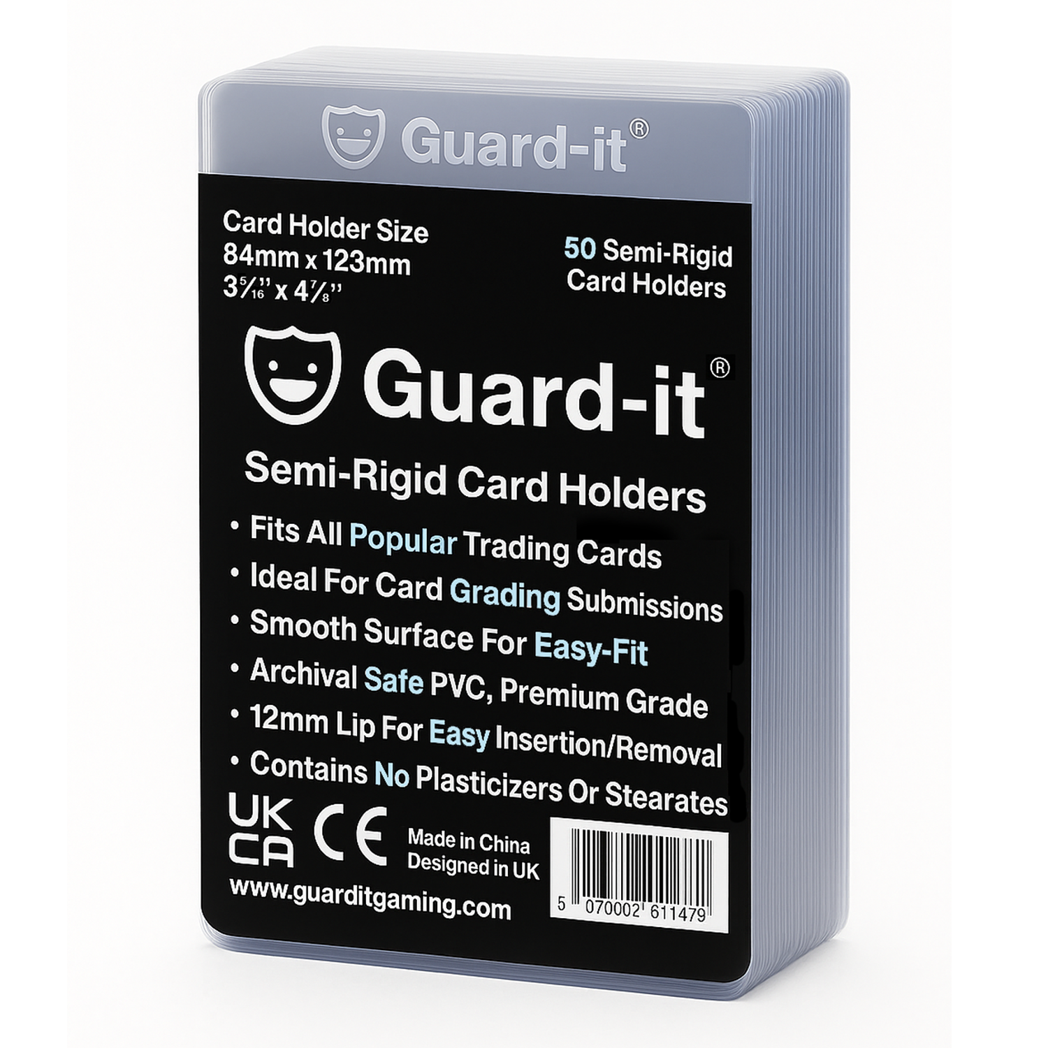 Semi-rigid Card Holders – Clear – Guard-it