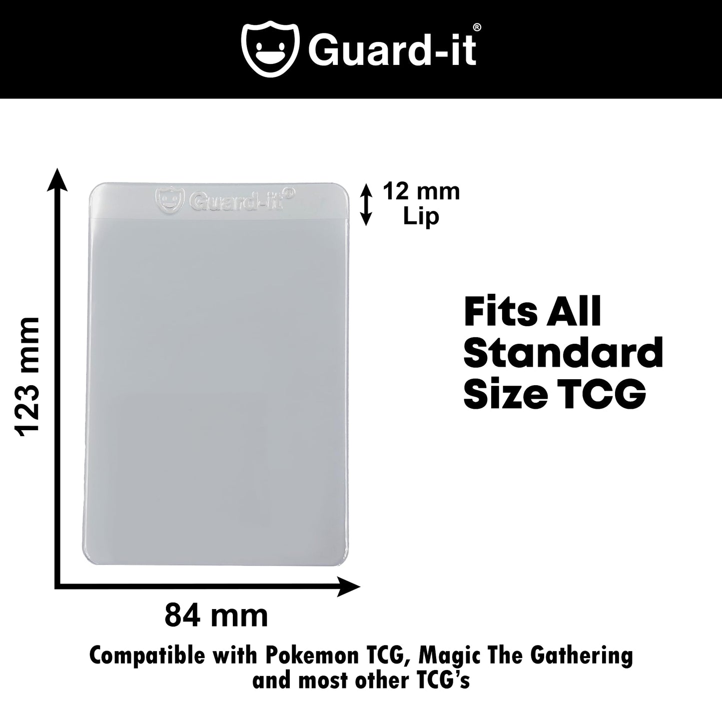 Semi-rigid Card Holders – Clear