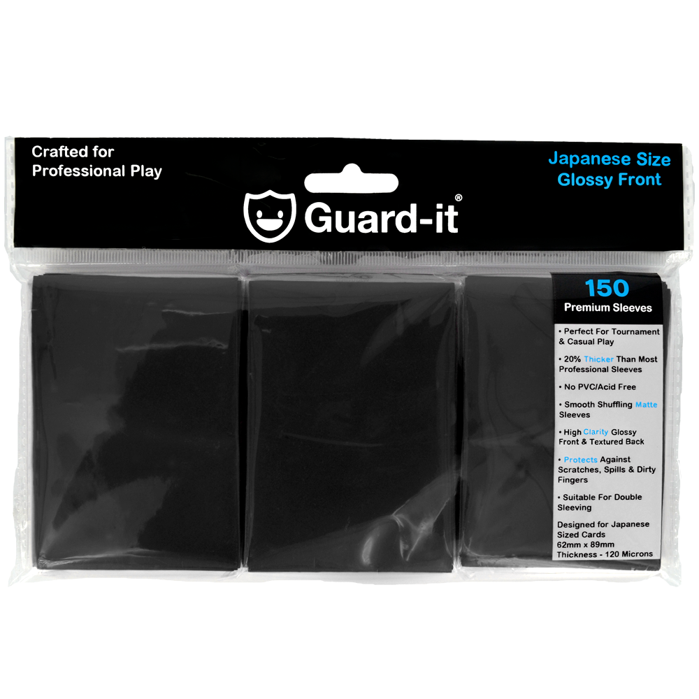 Japanese Size Card Sleeves | 62x89mm Guard-it Japanese Size Card Sleeves | 62x89mm Guard-it