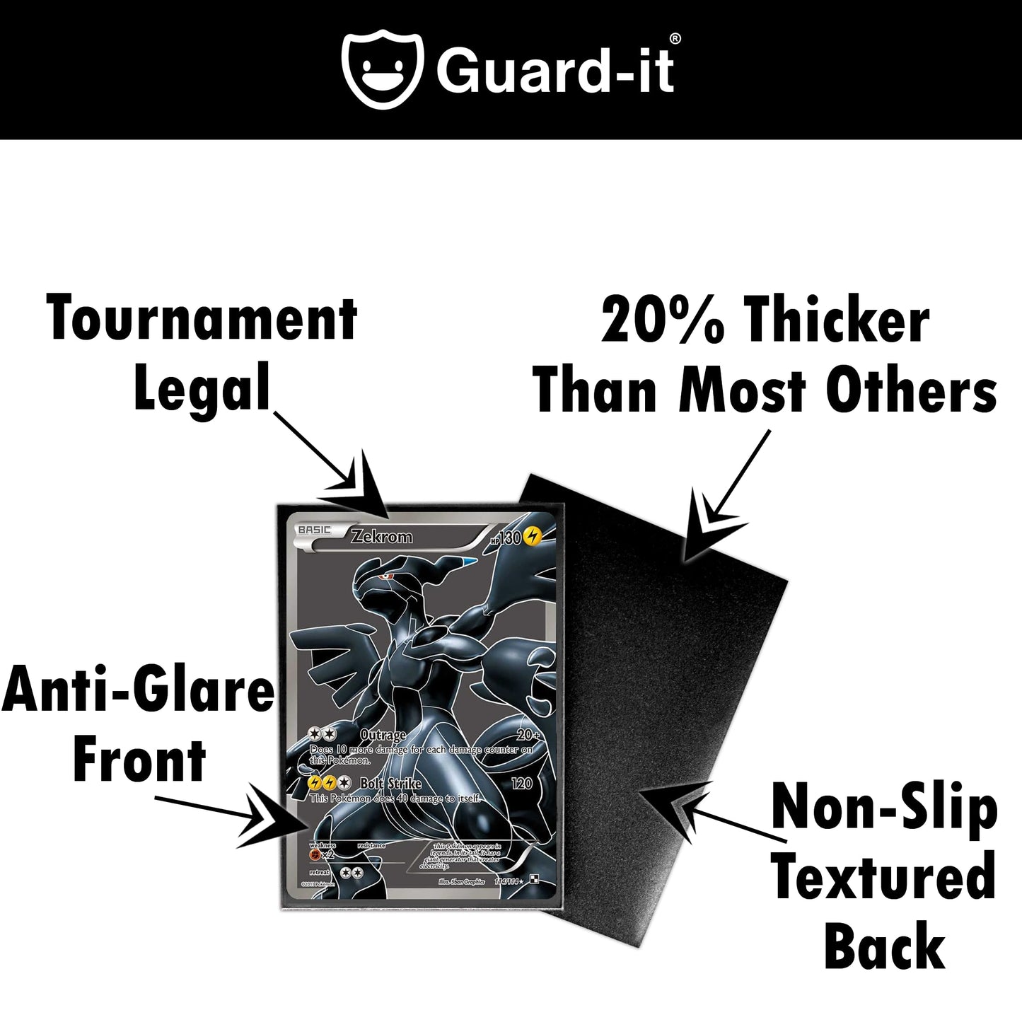 Standard Size Matte Card Sleeves | 66x91mm