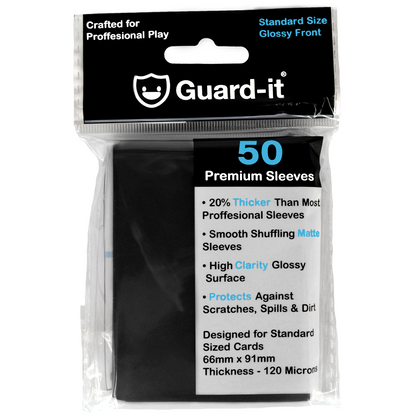 Standard Size Card Sleeves | 66x91mm Guard-it Standard Size Card Sleeves | 66x91mm Guard-it